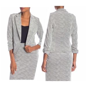 🍂3/4 Ruched Sleeve Blazer Fall Essential 🍂